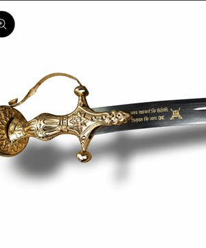 Indian Groom Wedding Sword 36 Inch | Dulhe Raja Royal Decoration | Traditional Wedding Showpiece