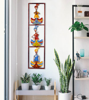 Metal Musician Sardar Tribal Wall Art for Living Room & Office
