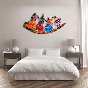 Metal Tribal Women Wall Decor for Home Decor & Living Room