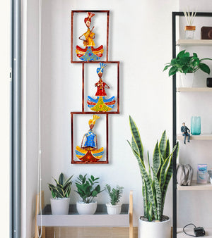 Metal Musician Sardar Tribal Wall Art for Living Room & Office
