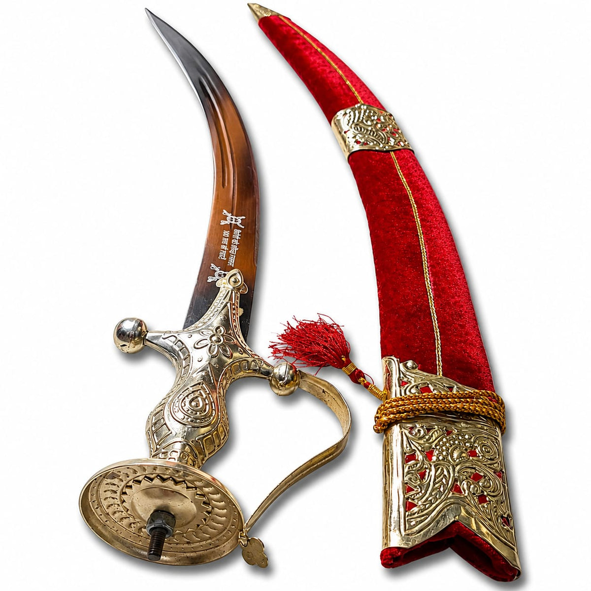 Dulhe Raja Wedding Decoration Sword 36 Inch | Royal Indian Groom Wedding Decor