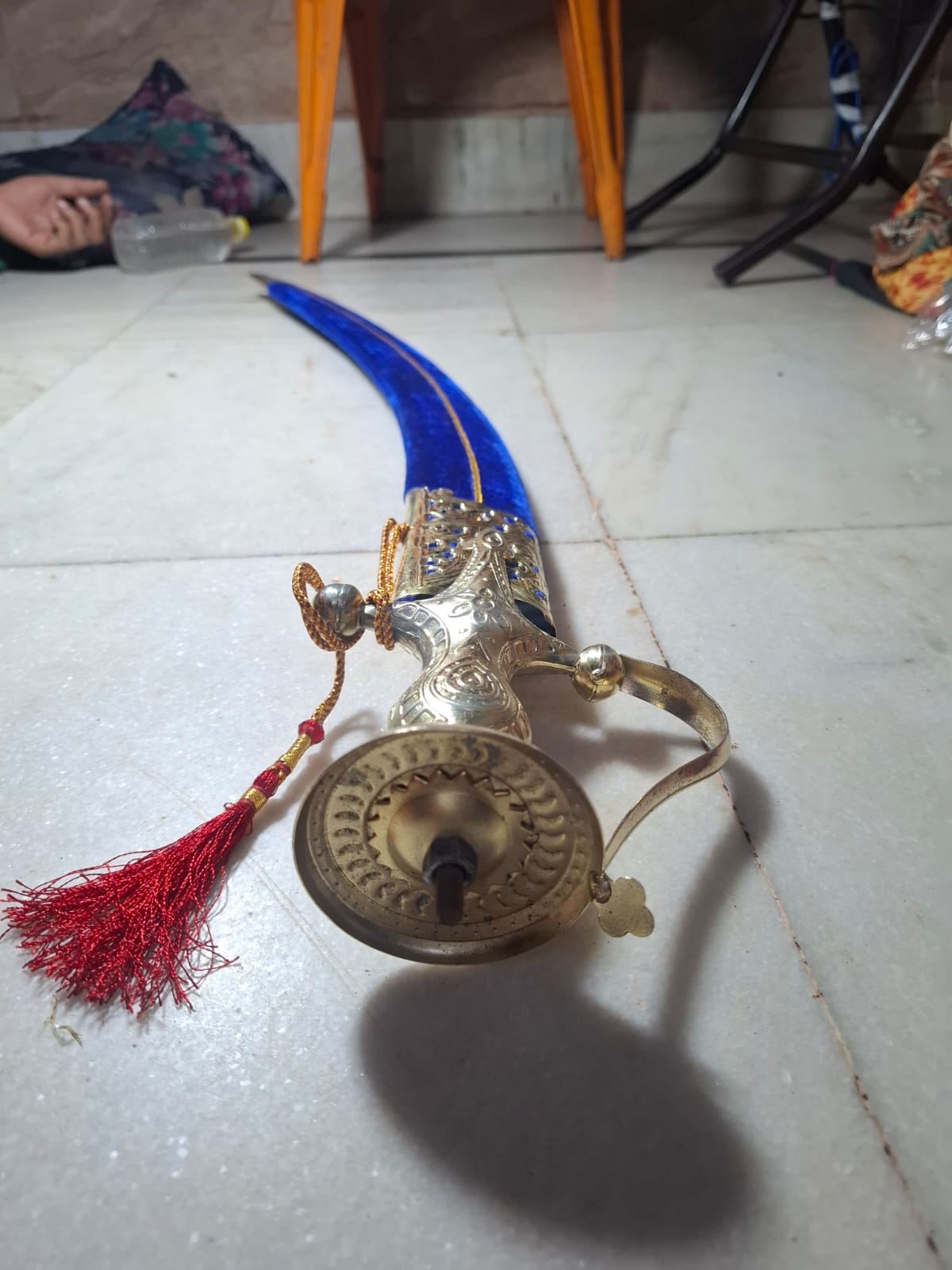 Sirohi Style Dulhe Raja Sword 36 Inch For Indian Wedding Decoration & Groom Decor