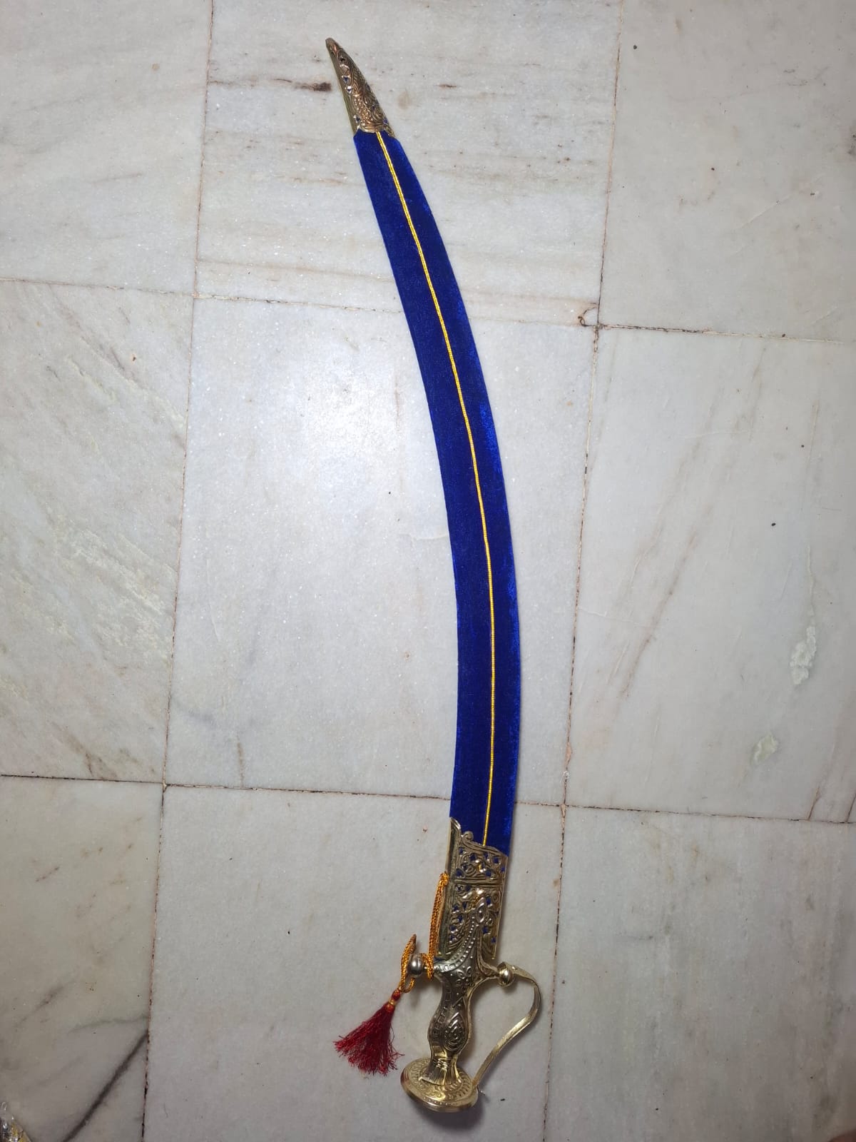 Sirohi Style Dulhe Raja Sword 36 Inch For Indian Wedding Decoration & Groom Decor