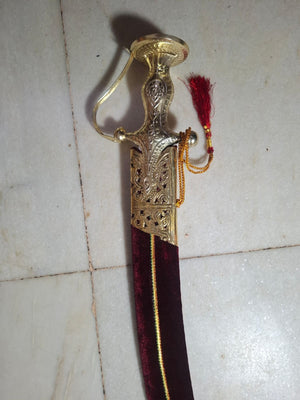Royal Dulhe Raja Sword 36 Inch | Indian Wedding Decor | Traditional Groom Wedding Decoration