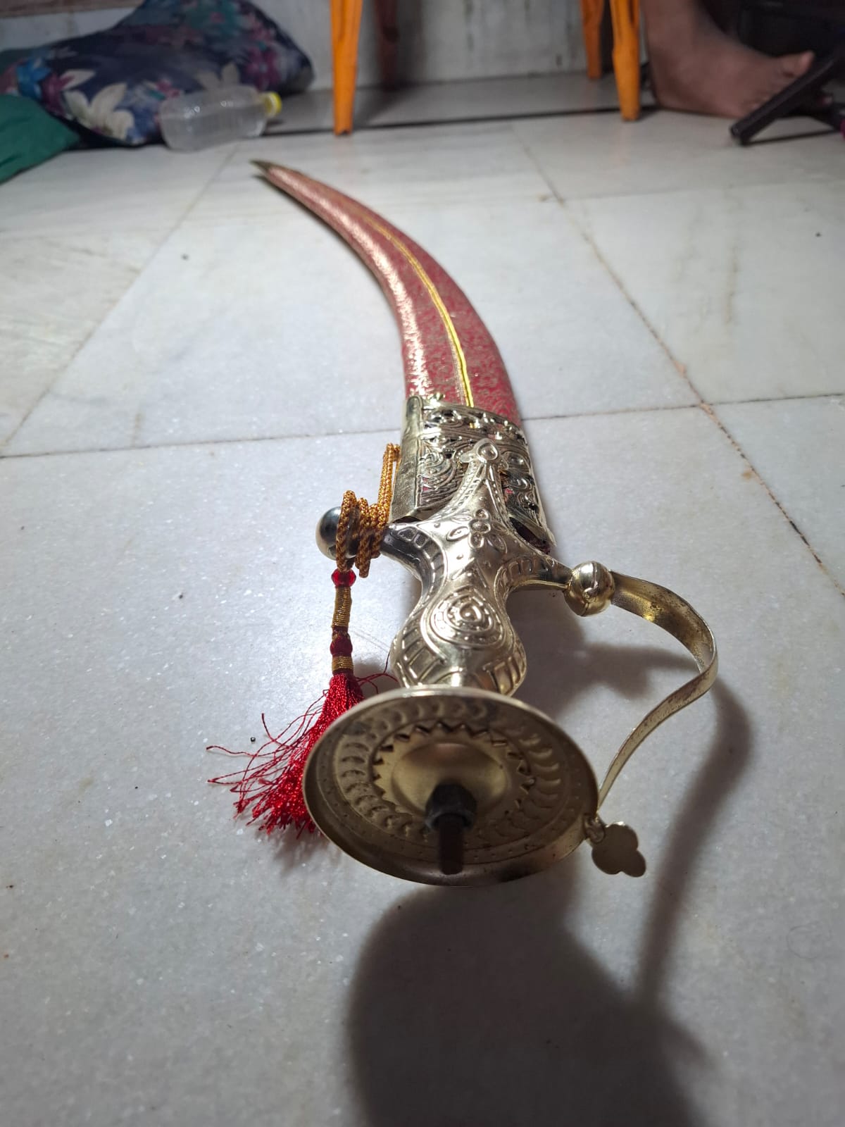 Indian Groom Wedding Sword 36 Inch | Dulhe Raja Royal Decoration | Wedding Showpiece